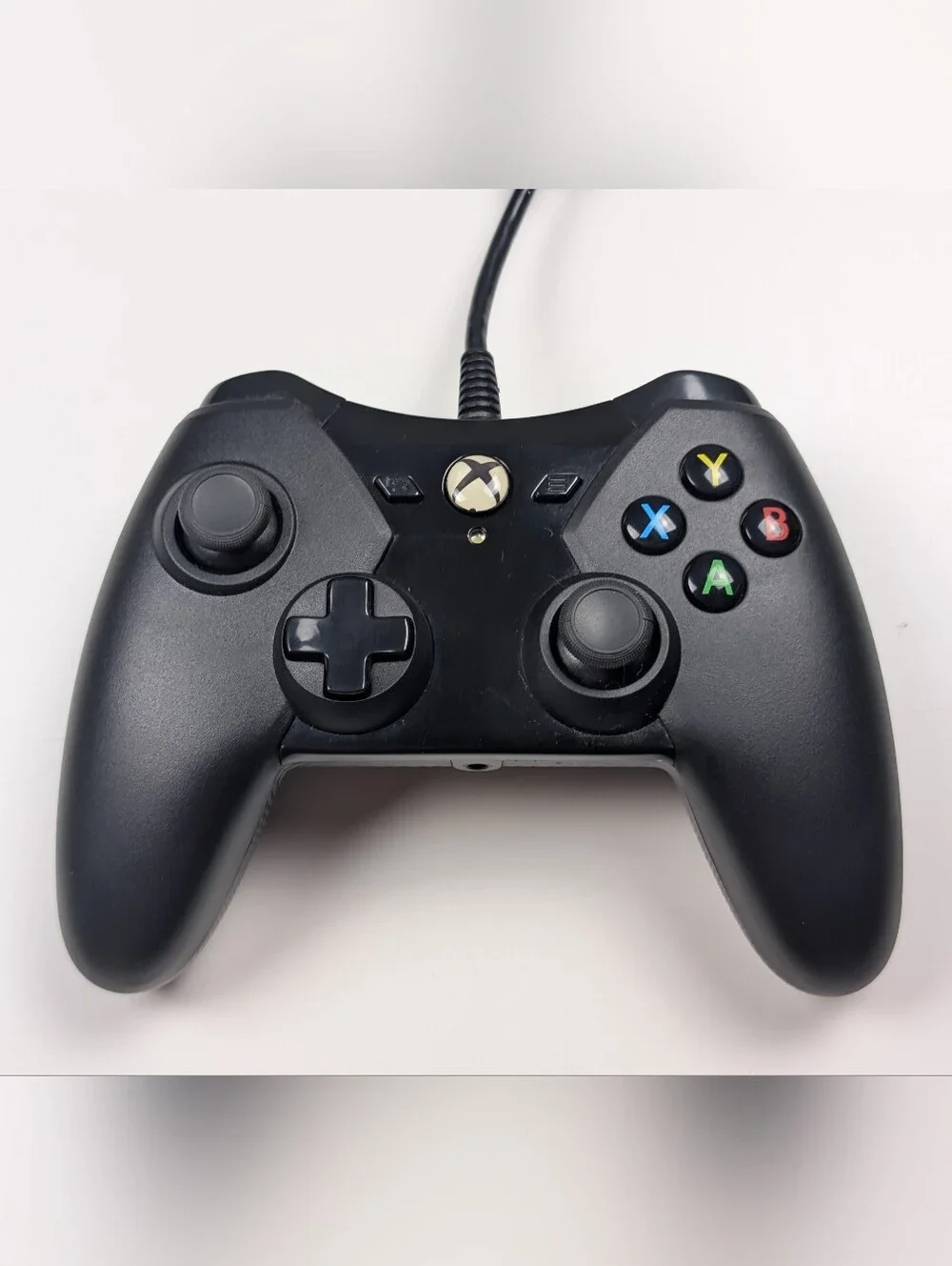PowerA Wired Controller for Xbox 360 Black Model 1427470-01 Tested